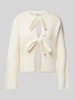 Gina Tricot Cardigan mit offener Vorderseite Offwhite