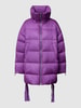 Marc O'Polo Gewatteerd jack met labeldetail Lila
