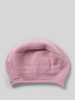 Seeberger Mütze aus reinem Kaschmir Rose