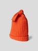 The Holy goat Beanie aus Kaschmir Hellrot