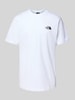 The North Face T-Shirt mit Label-Print Weiss