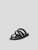 Aeyde Slides aus Leder Schwarz