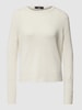 Weekend Max Mara Strickpullover aus reinem Flachs Modell 'Volpino' Ecru