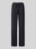 HUGO relaxed fit sweatbroek van modalmix model 'HUGO HEART' BLACK