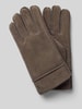 Roeckl Handschuhe aus echtem Lammfell Modell 'Bergen' Stein