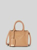 Liu Jo White Handtasche mit Label-Applikation Modell 'RIDHI' Camel