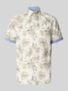 Tom Tailor Regular Fit Freizeithemd aus reiner Baumwolle Offwhite