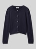 Only Regular Fit Strickjacke aus Viskose-Mix Modell 'NATASHA LIFE' Dunkelblau