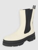 Steve Madden Chelsea boots van leer, model 'Filina' Beige