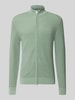 GANT Regular Fit Strickjacke aus reiner Baumwolle Mint