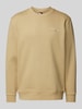 Tommy Jeans Sweatshirt mit Label-Stitching Beige