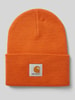 Carhartt Work In Progress Beanie mit Label-Patch Modell 'ACRYLIC WATCH HAT' Orange