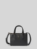 Tommy Hilfiger Henkeltasche mit Allover Logo-Prägung Black