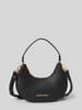 VALENTINO BAGS Handtas met labelapplicatie, model 'SHELBY' Zwart