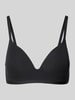 Skiny Triangel-BH mit Label-Detail Modell 'SMARTOUCH' Black