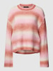 Vero Moda Strickpullover mit Lanawoll-Anteil Modell 'Aqua' Rosa