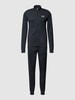EA7 Emporio Armani Trainingsanzug mit Label-Details Dunkelblau