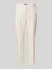 Weekend Max Mara Spodnie materiałowe z kieszeniami z tyłu model ‘FREDA’ Écru