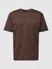 Jack & Jones T-Shirt aus Baumwolle mit Rundhalsausschnitt Mittelbraun