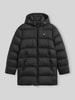 GANT Regular Fit Jacke aus Polyester mit abnehmbarer Kapuze Black