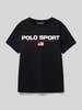 Polo Sport T-shirt met Zwart