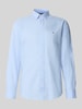 Tommy Hilfiger Regular fit vrijetijdsoverhemd van puur katoen Bleu