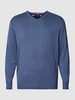 Tommy Hilfiger Big & Tall PLUS SIZE Strickpullover mit Logo-Stitching Modell 'PIMA' Jeans