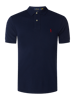 Polo Ralph Lauren Slim Fit Poloshirt mit Logo-Stitching Dunkelblau