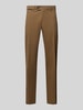 Hiltl Regular Fit Chino aus Baumwoll-Mix Modell 'PEAKER' Taupe