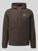 Under Armour Regular Fit Trainingsjacke mit Label-Print Model 'Vibe' Schlamm