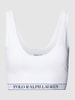 Polo Ralph Lauren Bralette mit Label-Stitching Weiss