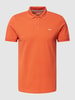 s.Oliver RED LABEL Poloshirt met logostitching Oranje