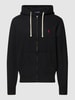Polo Ralph Lauren Sweatjacke mit Label-Stitching Schwarz