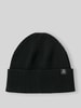 Marc O'Polo Mütze mit Label-Patch BLACK