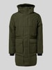 Only & Sons Regular Fit Parka mit abnehmbarer Kapuze Modell 'CAM' Oliv