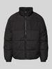 Jack & Jones Gewatteerd jack met opstaande kraag, model 'MAZE' Zwart