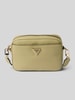 Guess Handtasche mit Label-Applikation Modell 'MERIDIAN' Schilf