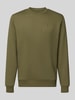 Tommy Jeans Regular Fit Sweatshirt aus Baumwoll-Mix  Oliv