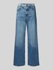 s.Oliver RED LABEL Wide leg jeans van katoenmix, model SURI' Jeansblauw