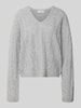 MYON Relaxed Fit Pullover aus reiner Baumwolle Hellgrau