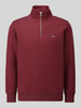 GANT Regular Fit Sweatshirt aus Baumwoll-Mix Bordeaux