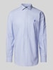 Polo Ralph Lauren Slim Fit Business-Hemd mit Logo-Stitching Bleu