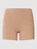 REVIEW Shorts mit Inside-Out-Nähten Taupe