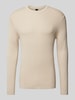 Only & Sons Strickpullover mit Rundhalsausschnitt Modell 'PHIL' Beige