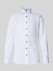 ETERNA Slim Fit Business-Hemd mit Kentkragen Weiss