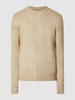 Tom Tailor Pullover mit Woll-Anteil Beige