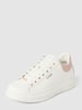 Guess Sneaker mit Label-Print Modell 'VIBO' Weiß