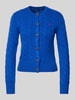 Polo Ralph Lauren Wollcardigan mit Zopfmuster Royal