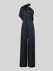 BOSS Jumpsuit met strik, model 'Deiana' Marineblauw
