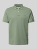 Gant Regular Fit Poloshirt mit Label-Stitching Oliv